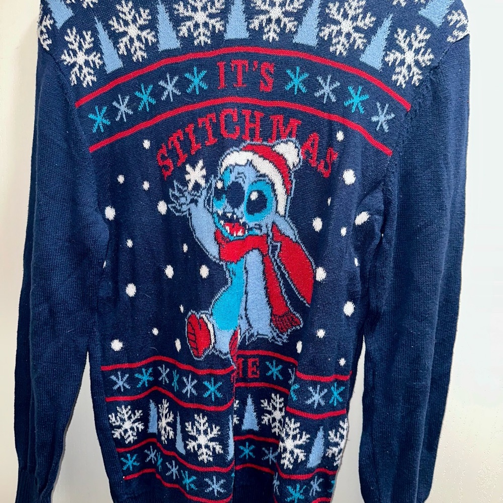 Stitchmas Navy Blue Sweater